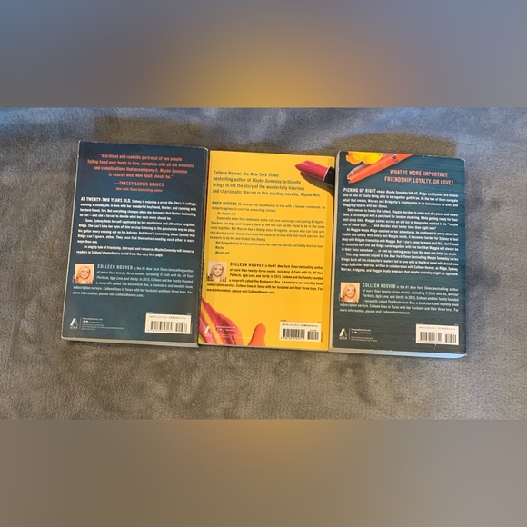 Colleen Hoover Book Set - Maybe Series - Picture 3 of 3